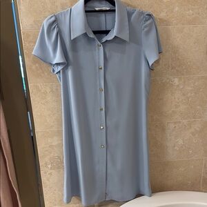 Amanda Uprichard baby blue dress